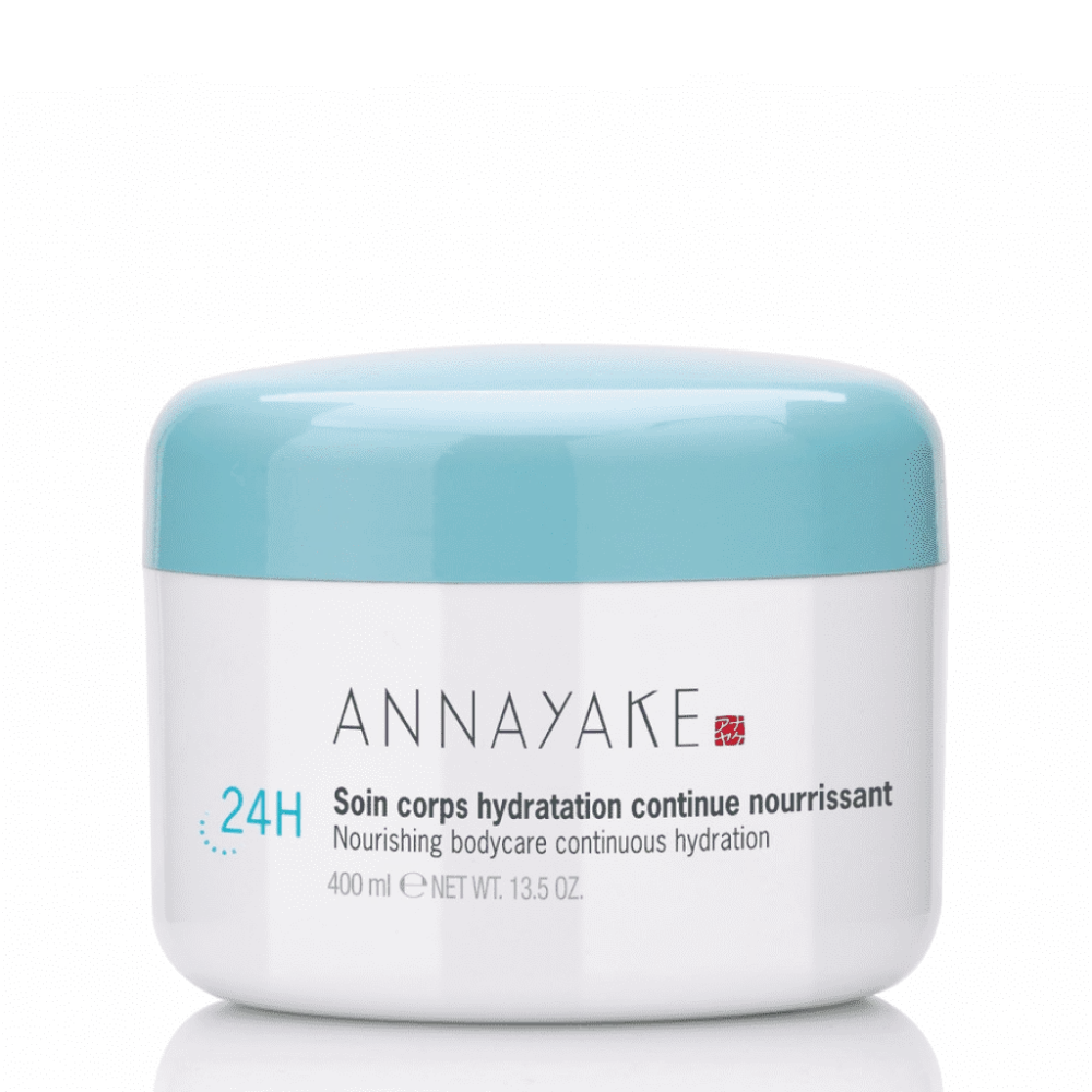 Annayake 24h Soin Corps Hydratation Continue Nourrissant - Crema Corpo Idratante E Nutriente Con Acido Ialuronico 400ml