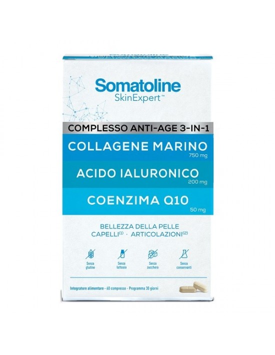 Somatoline Collagene Marino Compresse | Anti-Age | 60 Compresse