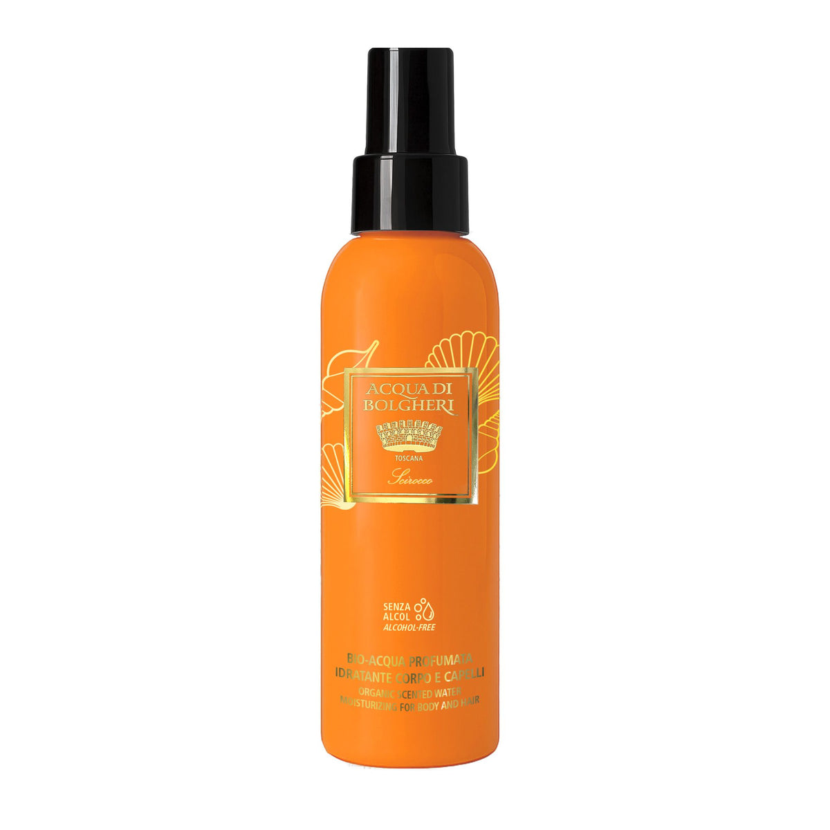Acqua Di Bolgheri Bio Acqua Profumata Idratante Per Corpo E Capelli Scirocco 150ml  