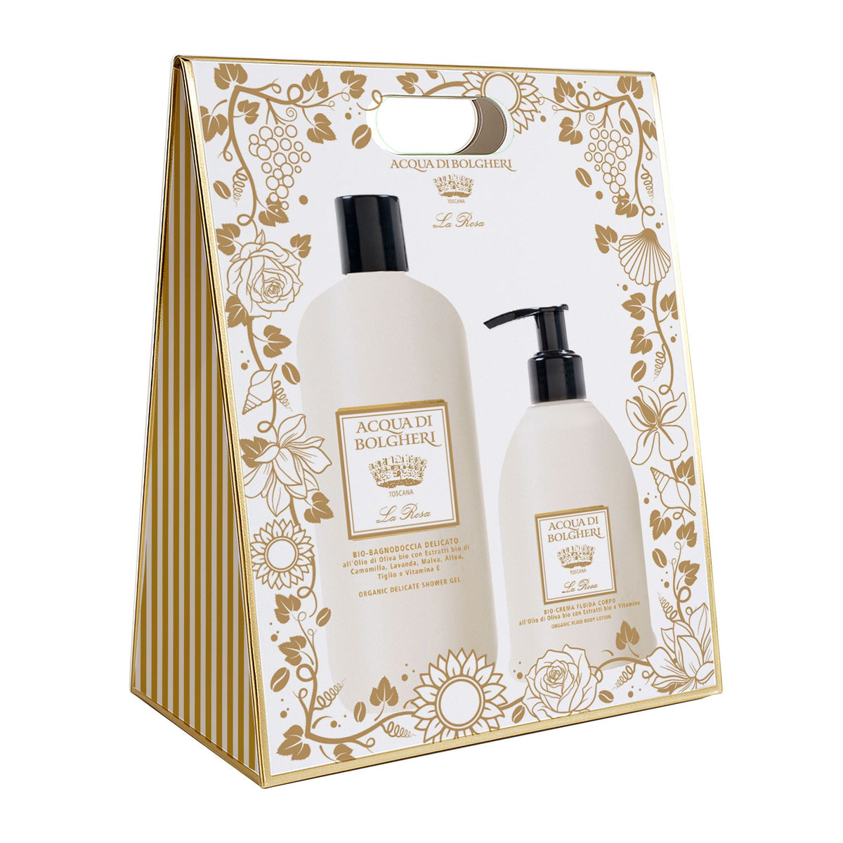 Acqua Di Bolgheri Cofanetto Bag Bio-Corpo La Rosa  
