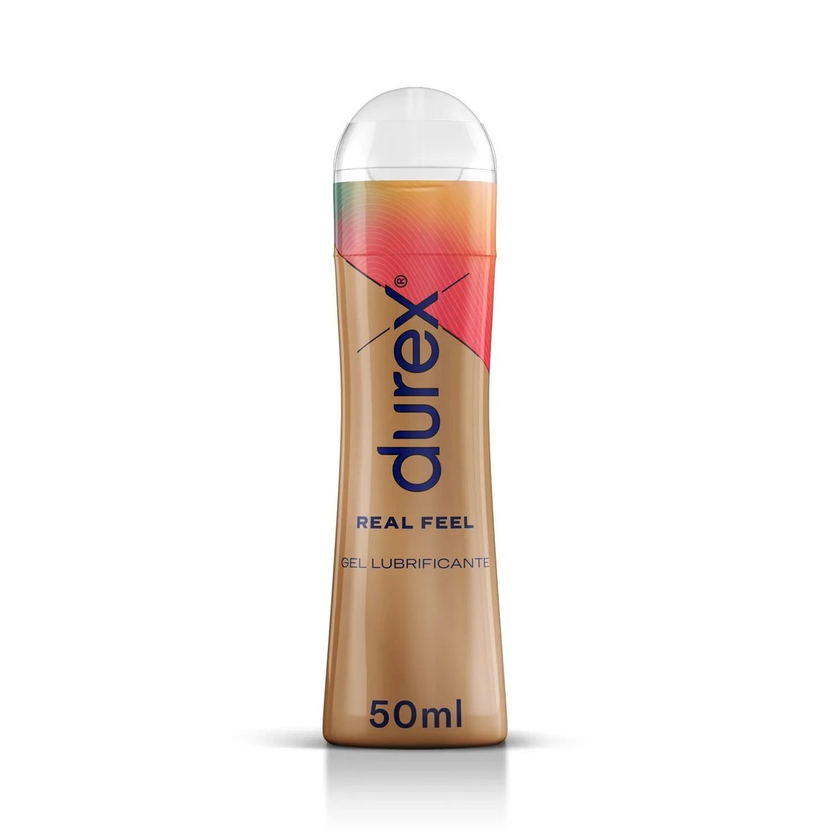 Durex Real Feel | Gel Lubrificante Intimo Base Siliconica Lunga Durata | 50 ml  