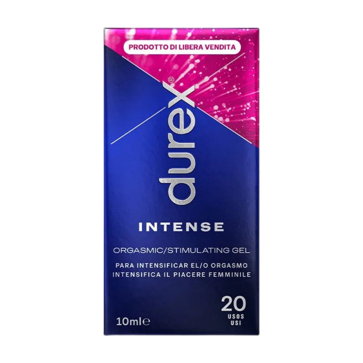 Durex Intense | Gel Stimolante Orgasmic Gel Base Acqua | 10 ml  