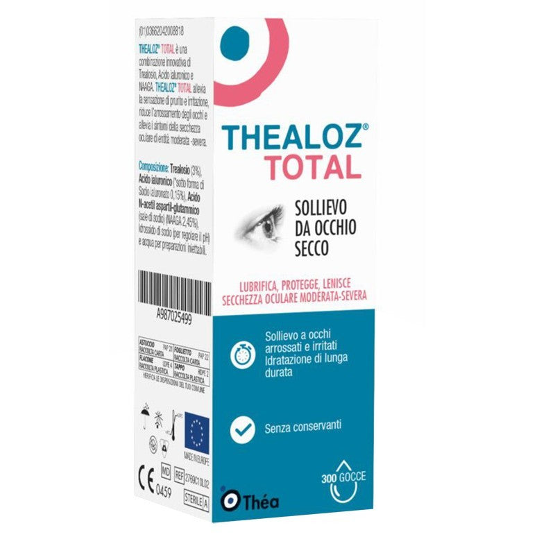 Thealoz Total | Collirio per Occhi Molto Secchi e Irritati 10 ml