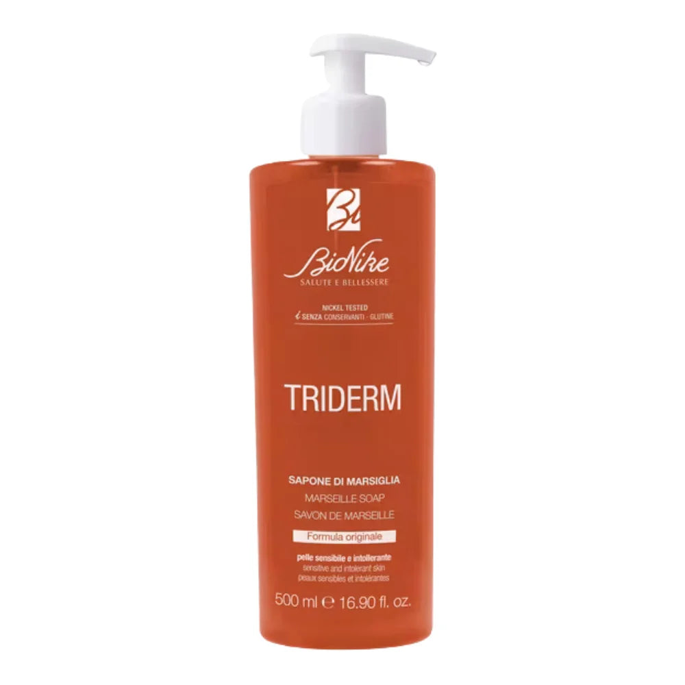 Triderm Sapone Di Marsiglia | Detergente Liquido Pelle Sensibile | 500 ml