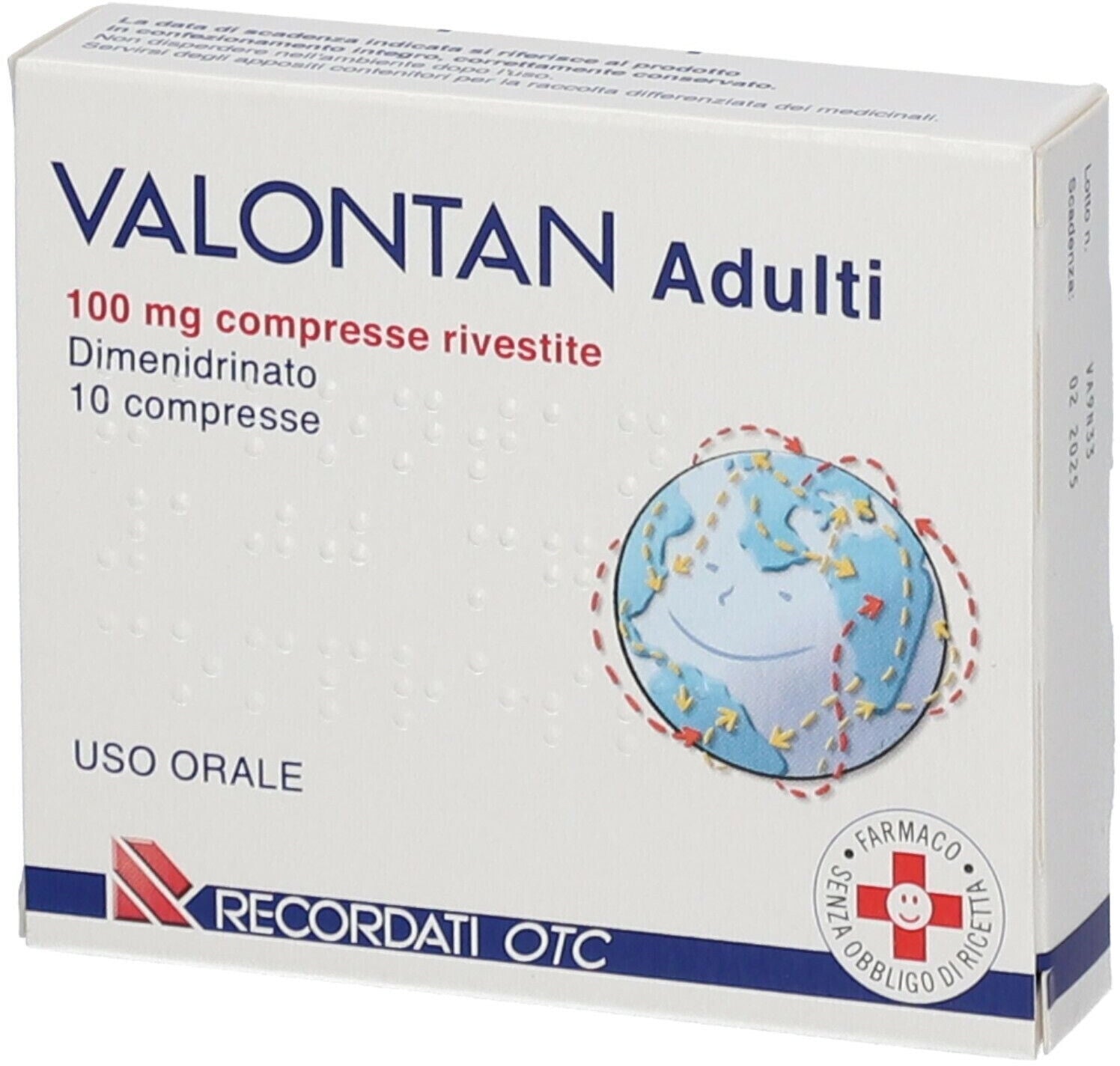 Valontan | Dimenidrinato 100 mg | 10 Compresse