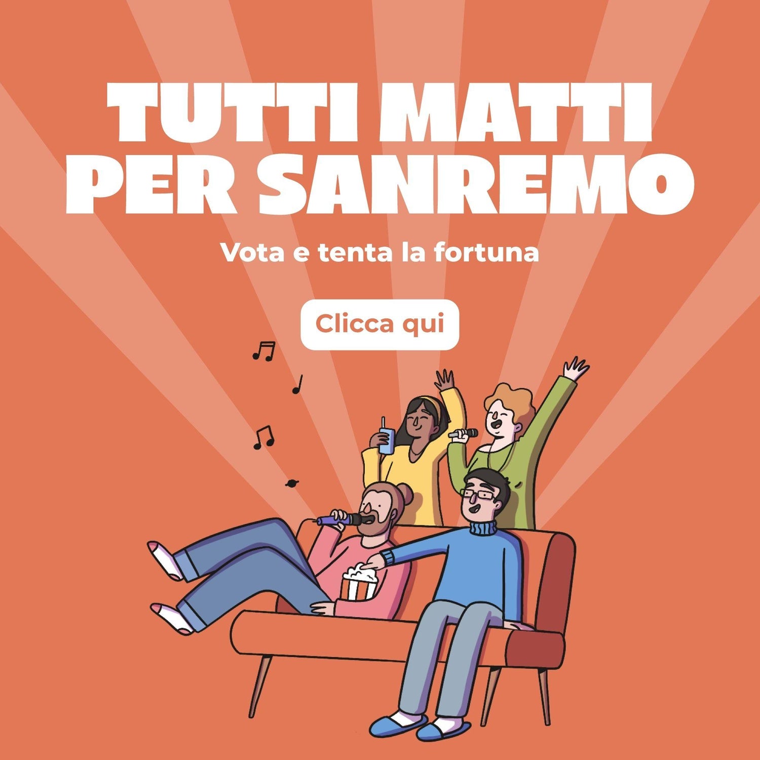 tutti matti per sanremo: vota e tenta la fortuna