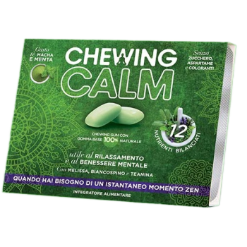 chewing calm 18 gomme masticabili
