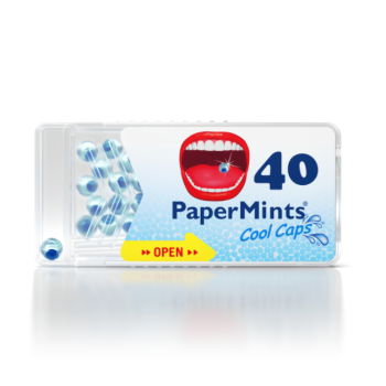 cool caps papermints stick 40 perle per alitosi
