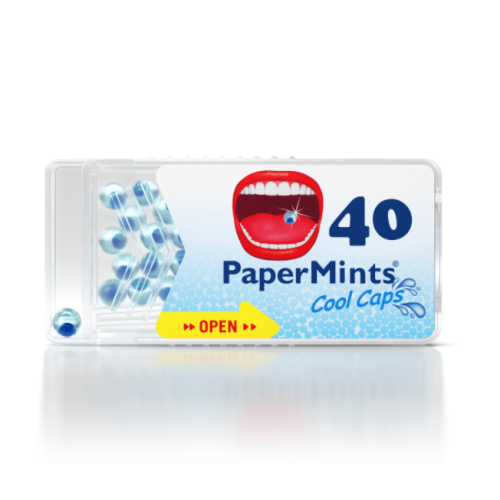 Cool Caps PaperMints Stick 40 Perle Per Alitosi