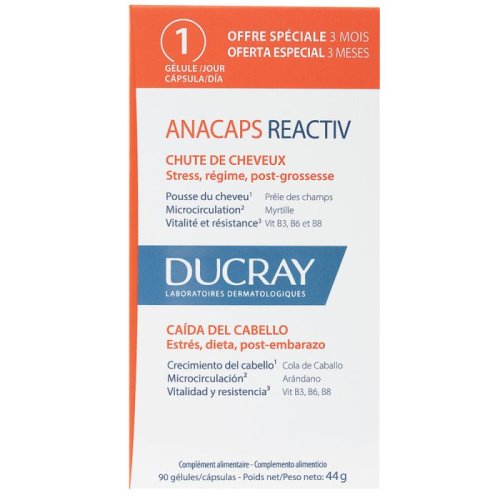 Ducray Anacaps Reactiv Caduta Capelli Occasionale 30 Capsule 812 mg