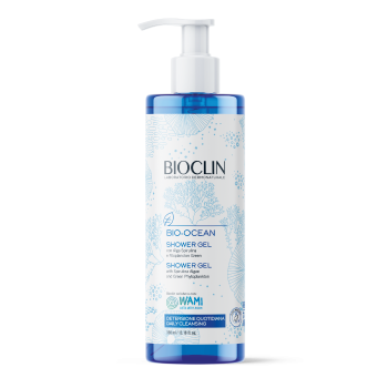 bioclin bio ocean shower gel detergente corpo delicato uso frequente 390ml