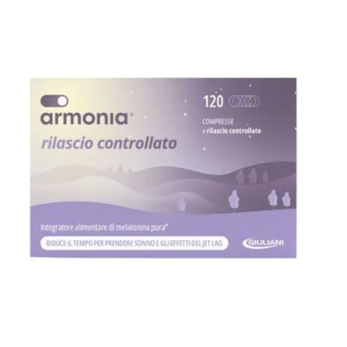 Armonia Retard Melatonina 1mg 120 Compresse