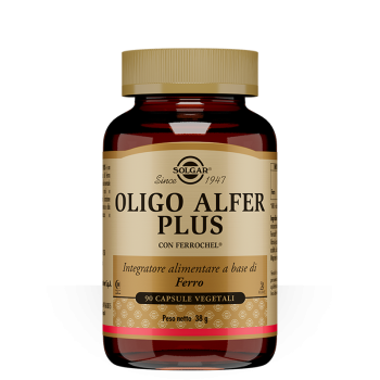 solgar - oligo alfer plus 90 capsule vegetali