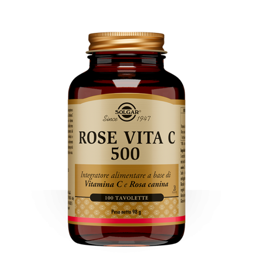Solgar - Rose Vita C 500 - 100 Tavolette