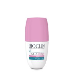 bioclin deo allergy roll-on deodorante sudorazione pelli sensibili e allergiche con profumo 50ml