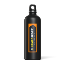 namedsport black bottle borraccia total black