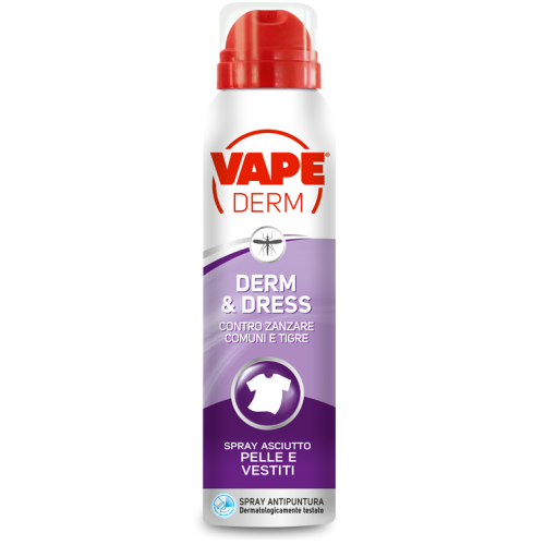 Vape Derm&Dress - Spray Antizanzare 100ml