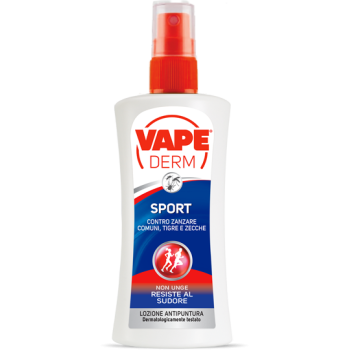 vape derm sport - lozione repellente zanzare 100ml