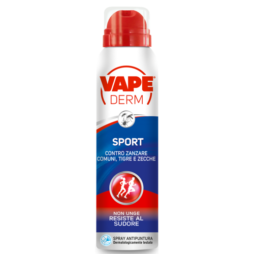 Vape Derm Sport - Spray Repellente Zanzare 100ml
