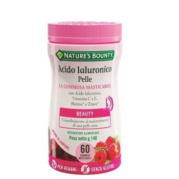 acido ialuronico pelle 60 gommose masticabili