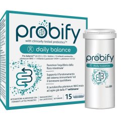 probify daily balance probiotici 15 capsule