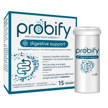 probify digestive support probiotici 15 capsule