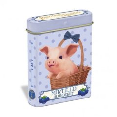 leone pastiglie in lattina teneri cuccioli wild pastiglie mirtillo 15g maialino