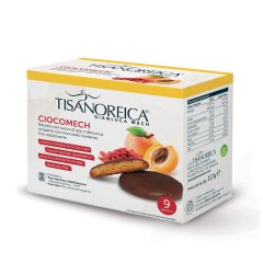 Gianluca Mech - Tisanoreica Biscotti Ciocomech Al Gusto Cioccolato Goji E Albicocca 117g