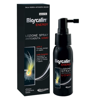 bioscalin energy lozione spray anticaduta capelli uomo 50ml