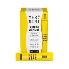 zuccari yes sirt slimming activator concentrato di attivi naturali 40 stick pack