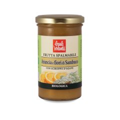 baule volante - frutta spalmabile arancio e fiori di sambuco 280g