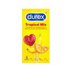 durex tropical mix aroma frutta 6 pezzi