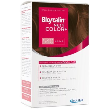 bioscalin nutricolor plus - colorazione permanente n.  5.40 cacao