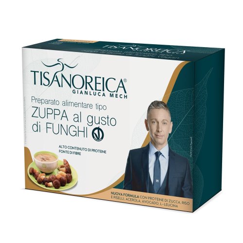 Gianluca Mech - Tisanoreica Preparato Zuppa Funghi Vegan 34G X 4 Pat