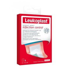 Leukoplast Leukomed Sorbact - Medicazioni Assorbenti 5 x 7,2cm 3 pz