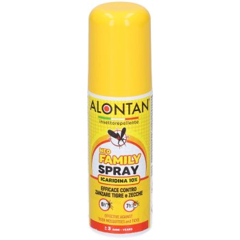 alontan family icaridina 10 % spray anti zanzare 75 ml
