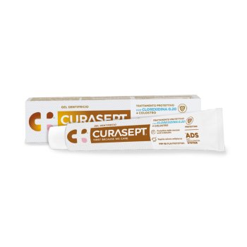 curasept ads gel dentifricio trattamento protettivo - clorexidina 0.20% e colostro + pvp-va 75ml