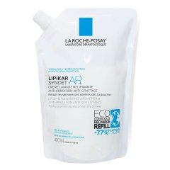 La Roche Posay Lipikar Syndet Ap+ Crema Corpo Detergente Ultra-Delicato Secchezza Severa - Ecoricarica 400 ml