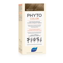 phyto phytocolor colorazione permanente 8.3 biondo chiaro dorato