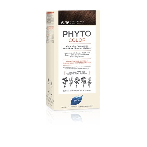 Phyto Phytocolor Colorazione Permanente 5.35 Castano Chiaro Cioccolato
