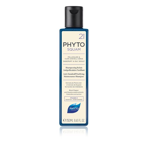Phyto Phytosquam Shampoo Antiforfora Purificante Forfora Grassa 250ml