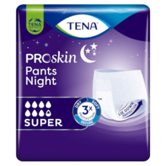 Tena ProSkin Pants Night M - Mutandine Assorbenti Per Incontinenza 10 pezzi	
