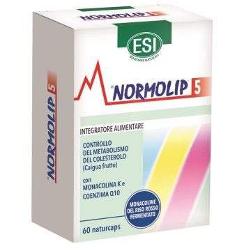 esi normolip 5 controllo del colesterolo 60 naturcaps