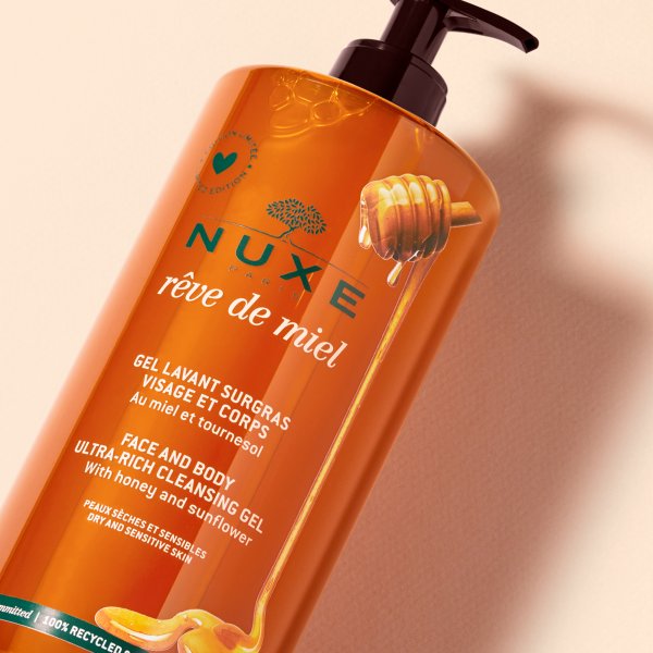 Nuxe Rêve De Miel® Gel Detergente Viso E Corpo Edizione Limitata 750ml