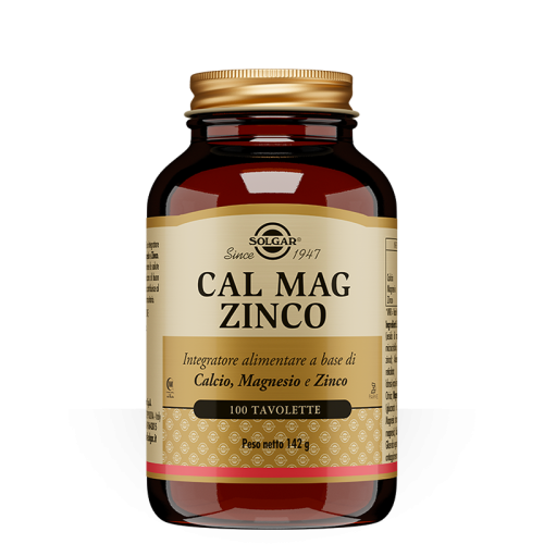 Solgar - Cal Mag Zinco 100 Tavolette