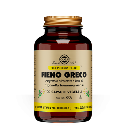 Solgar - Fieno Greco Mso 100 Capsule Vegetali