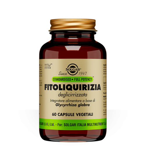 Solgar - Fito Liquirizia Deglicirizzata 60 Capsule Vegetali