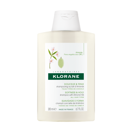 Klorane Shampoo Latte Mandorla - Volumizzante Uso Frequente 200ml
