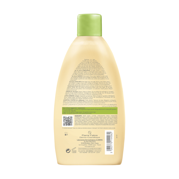 Aderma Les Indispensables Gel Doccia Surgras 500ml