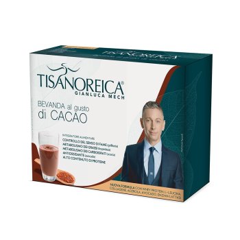 gianluca mech - tisanoreica bevanda al gusto cacao 31,5g 4 pat